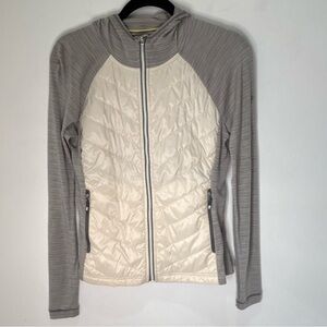 Smartwool Propulsion Phd Merino Wool Full Zip Jacket Hoodie Size Small flawed*G9